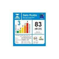 Secador de Cabelos Lizz Tourmaline Pro com Motor AC Profissional 2150W - Preto/Rosé - 4
