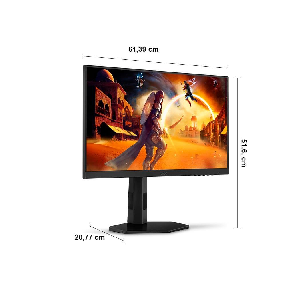 Monitor Gamer AOC 27” 27G4/P 180Hz com tela Widescreen IPS, Full HD, tempo de resposta de 0,5ms - Preto - 5