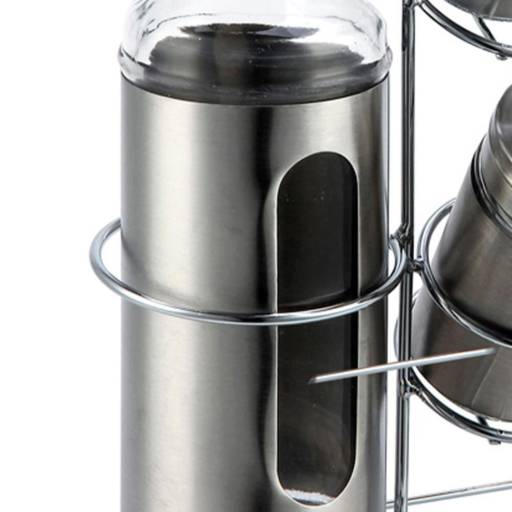 Galheteiro Dynasty com Suporte em Aço Inox - 4 Peças - 3