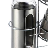 Galheteiro Dynasty com Suporte em Aço Inox - 4 Peças - 3