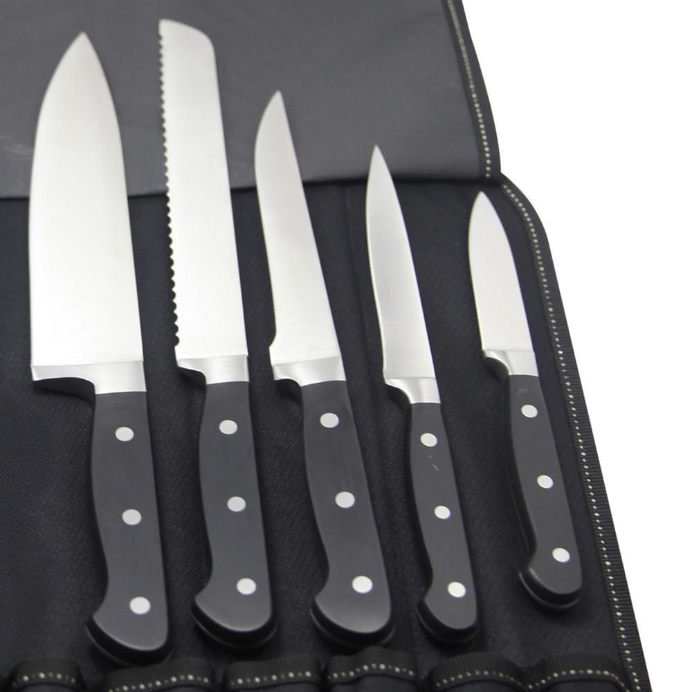 Conjunto para Churrasco Fracalanza em aço inox com Bolsa em Nylon – 9 Peças - 3