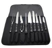 Conjunto para Churrasco Fracalanza em aço inox com Bolsa em Nylon – 9 Peças - 1