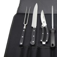 Conjunto para Churrasco Fracalanza em aço inox com Bolsa em Nylon – 9 Peças - 2