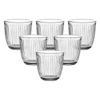 Jogo de Copos Dynasty Óptico em Vidro 300ml – 6 Peças - 1