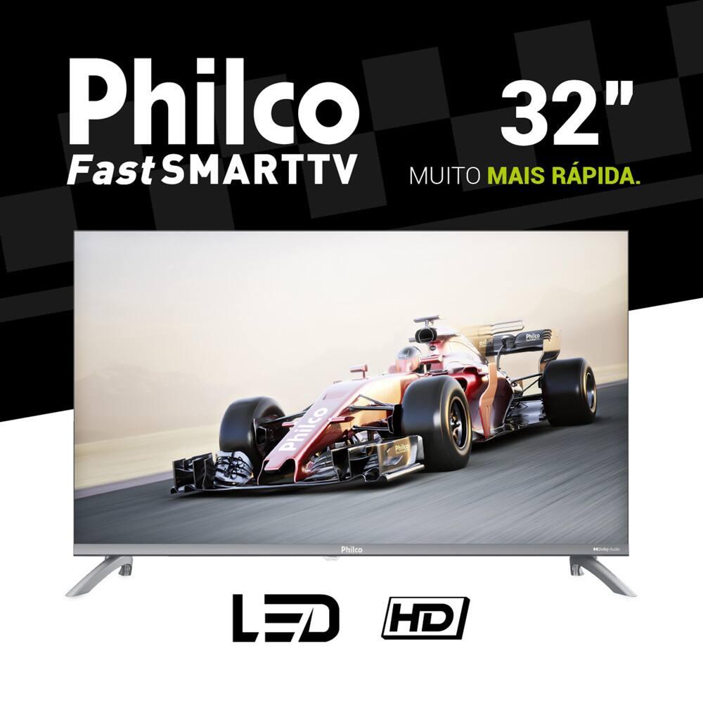 Smart TV 32" Philco HD DLED PTV32M9GACGB com Sistema Operacional Android TV, Processador Quad Core, Dolby Audio e Chromecast built in - 8