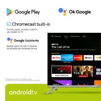 Smart TV 32" Philco HD DLED PTV32M9GACGB com Sistema Operacional Android TV, Processador Quad Core, Dolby Audio e Chromecast built in - 9