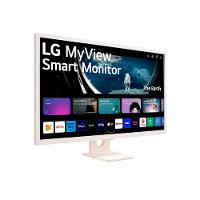 Monitor LG 32” MyView Smart 32SR50F-W com Tela IPS, Full HD, WebOs, Screen Share, HDR10, ThinQ, Air Play 2, Bluetooth, USB e HDMI - Branco - 5