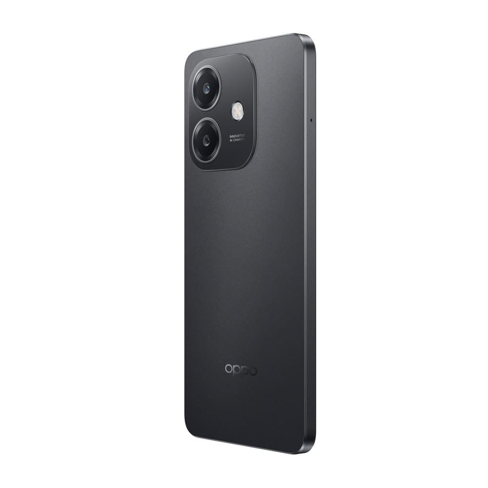 Smartphone Oppo A60 4G Preto 256GB, 8GB RAM, Câmera Traseira de até 50MP, Tela 6.67", 90Hz, IP54 e Processador Snapdragon 6s Gen1 - 5