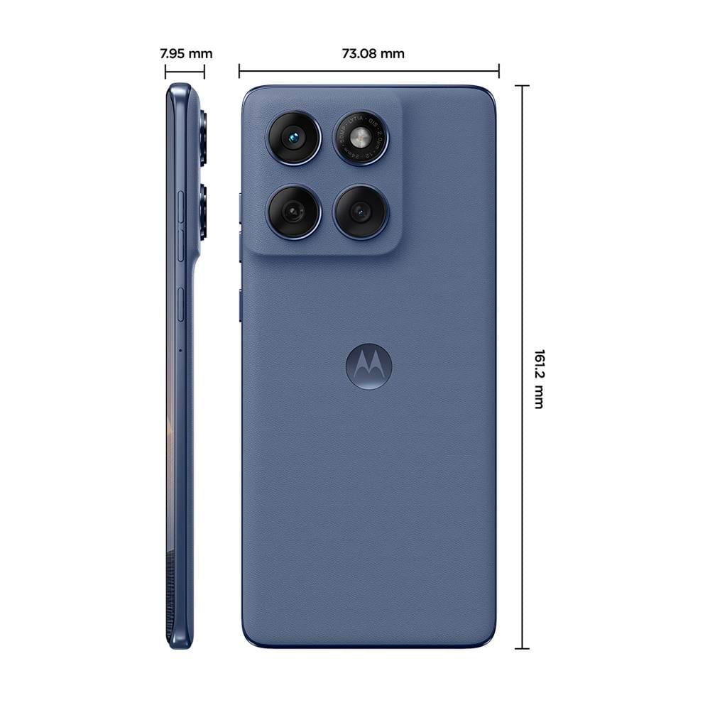 Smartphone Motorola Edge 60 Fusion 5G Cinza 256GB, 8GB RAM, Tela 6,7", Câmera Sony LYTIA 700C 50MP, Gorilla Glass 7i, Dimensity 7300, IP69 e IP68 - 4
