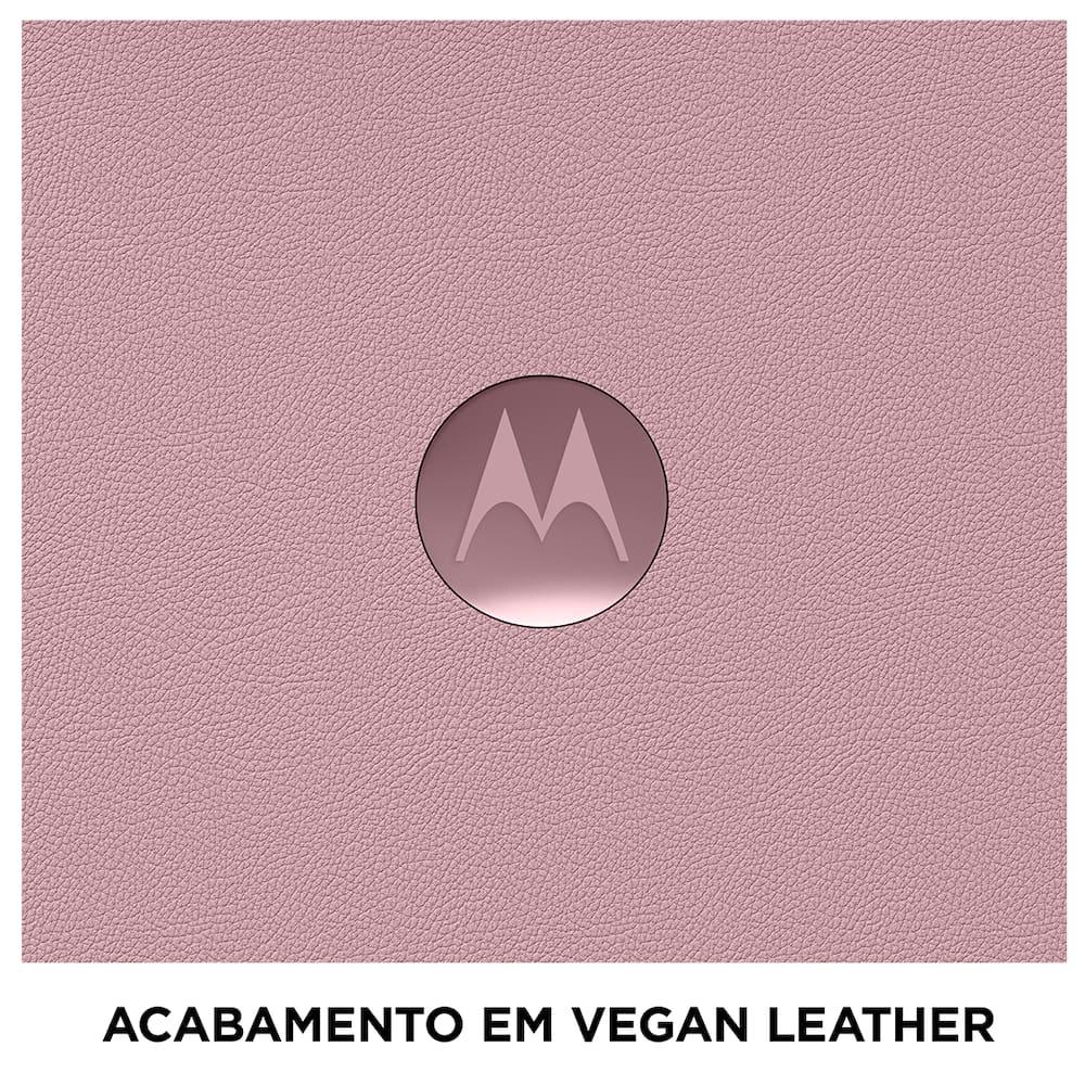 Smartphone Motorola Edge 60 Fusion 5G Rosa 256GB, 8GB RAM, Tela 6,7", Câmera Sony LYTIA 700C 50MP, Gorilla Glass 7i, Dimensity 7300, IP69 e IP68 - 18