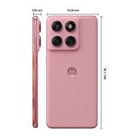 Smartphone Motorola Edge 60 Fusion 5G Rosa 256GB, 8GB RAM, Tela 6,7", Câmera Sony LYTIA 700C 50MP, Gorilla Glass 7i, Dimensity 7300, IP69 e IP68