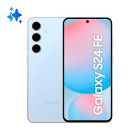 Smartphone Samsung Galaxy S24 FE 5G Azul 128GB, 8GB RAM, Galaxy AI, Câmera Traseira 50MP, Tela 6.7" 60-120Hz, IP68 e Processador Exynos 2400e - 2