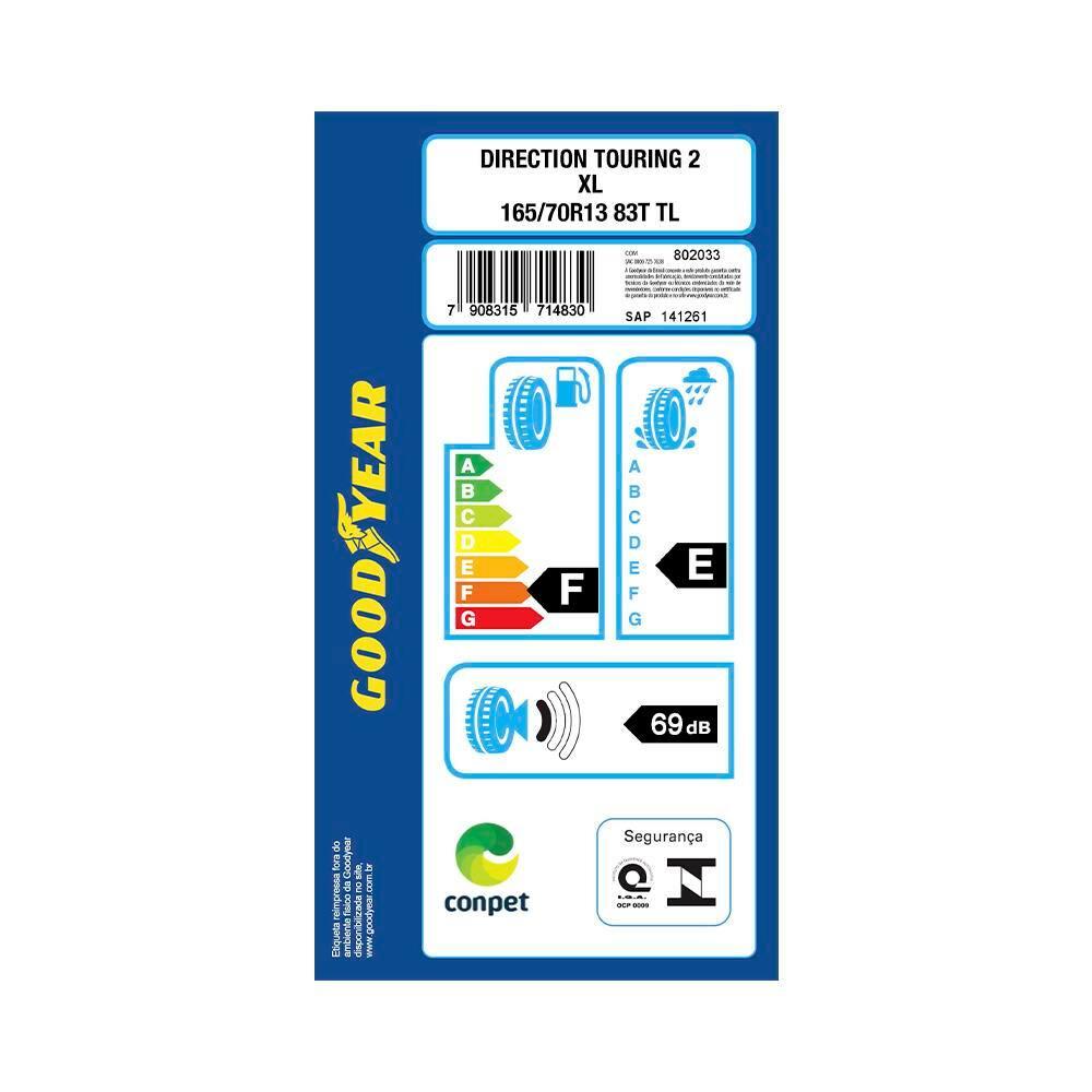Pneu Aro 13 Goodyear Direction Touring 2 XL 165/70 83T - 4