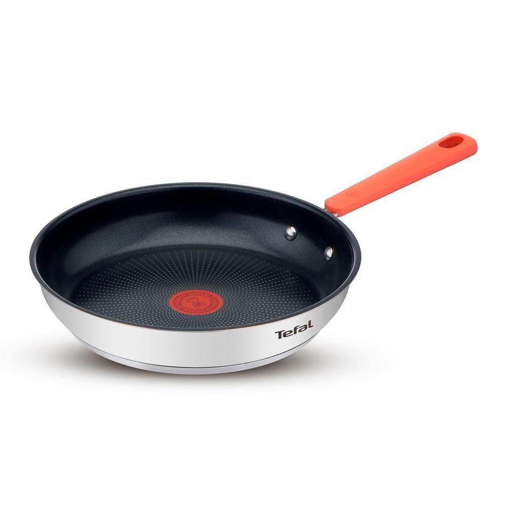 Jogo de Panelas 4 Peças Tefal Opti’Space Revestimento Antiaderente Tampas de Vidro Inox - 6