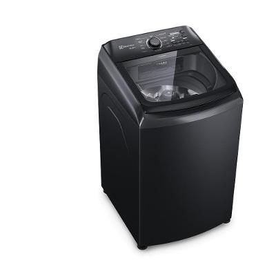 Lavadora de Roupas Electrolux Efficient LEP15 14,5kg com Cesto Inox, Ultra Filter e Tecnologia Jet&Clean - Preta
