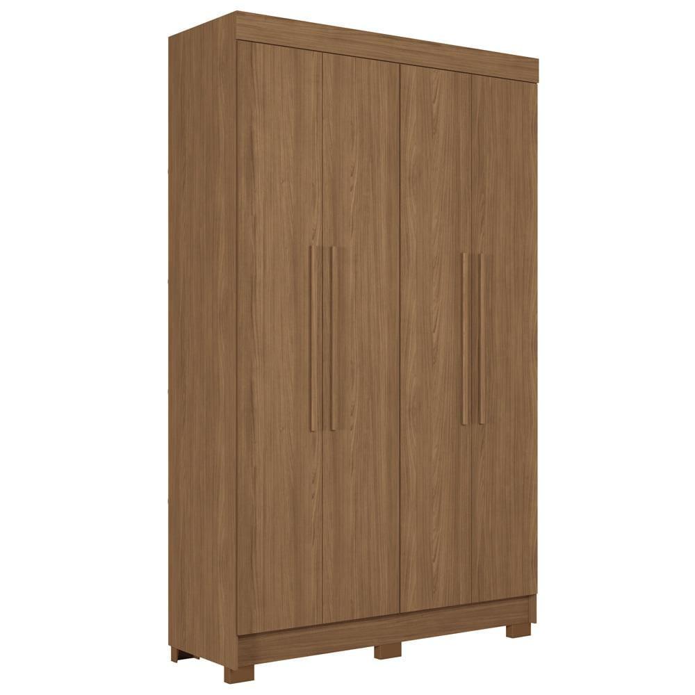 Guarda-Roupa Solteiro Santos Andirá Sarandi com 4 Portas, 2 Gavetas e 4 Prateleiras - 130cm de largura - 3