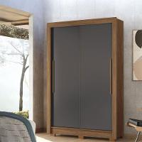 Guarda-Roupa Solteiro Santos Andirá Lapa com 2 Portas, 2 Gavetas e 3 Prateleiras – 140cm de largura - 1