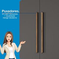 Guarda-Roupa Solteiro Santos Andirá Lapa com 2 Portas, 2 Gavetas e 3 Prateleiras – 140cm de largura - 3