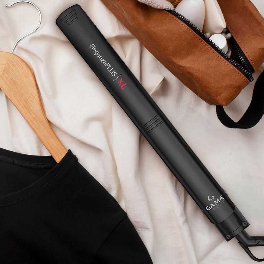 Chapinha | Prancha GA.MA Italy Eleganza Plus XL Cerâmica 220°C com Emissão de Íons e Tecnologia Nano Silver Preto - Bivolt - 8