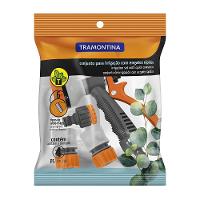 Conjunto para Irrigação Tramontina com Engates Rápidos e Hidropistola - 4 Peças - 2