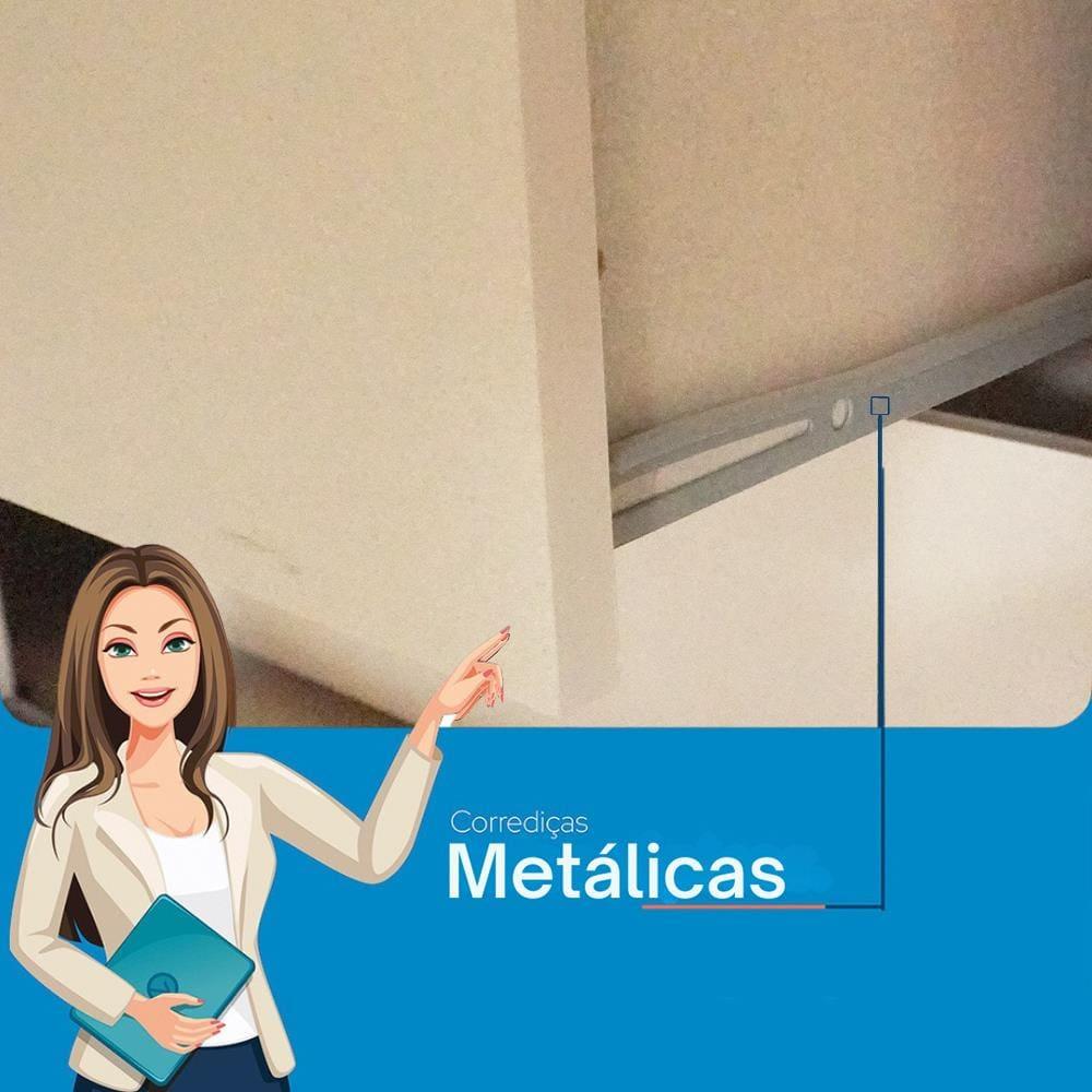 Guarda-roupa Santos Andirá Fit 2 Portas, 2 Gavetas com Cabideiro e Maleiro Solteiro – 106,6 cm de largura - 8