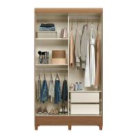 Guarda-roupa Santos Andirá Fit 2 Portas, 2 Gavetas com Cabideiro e Maleiro Solteiro – 106,6 cm de largura - 5