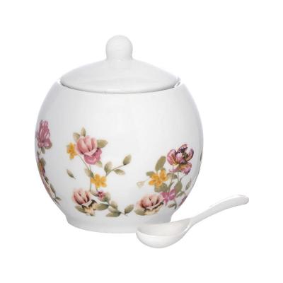 Açucareiro Hauskraft Le Jardin com Colher - 350 ml