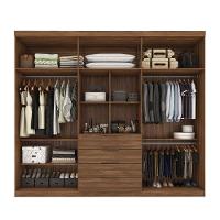 Guarda-Roupa Demóbile Giardino com 6 Portas e 4 Gavetas - 262,2 de largura