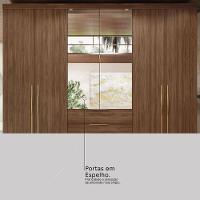 Guarda-Roupa Demóbile Giardino com 6 Portas e 4 Gavetas - 262,2 de largura - 9