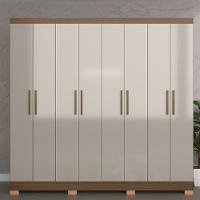 Guarda-Roupa Bartira Porto com 8 Portas e 4 Gavetas - 219,2 de largura - 8