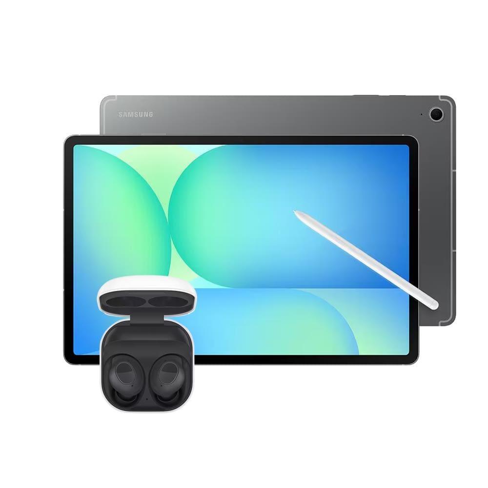 Tablet Samsung Galaxy Tab S10 FE 128GB, 8GB RAM, Tela 10.9" 90Hz, IP68, Android 15, Caneta S Pen e Capa Protetora + Galaxy Buds FE - Grafite - 1