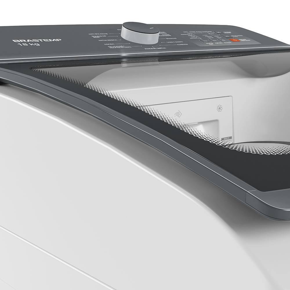 Lavadora de Roupas Brastemp BWF18AB com Ciclo Tira Manchas Advanced e Ciclo Antibolinha Branca - 18Kg - 6