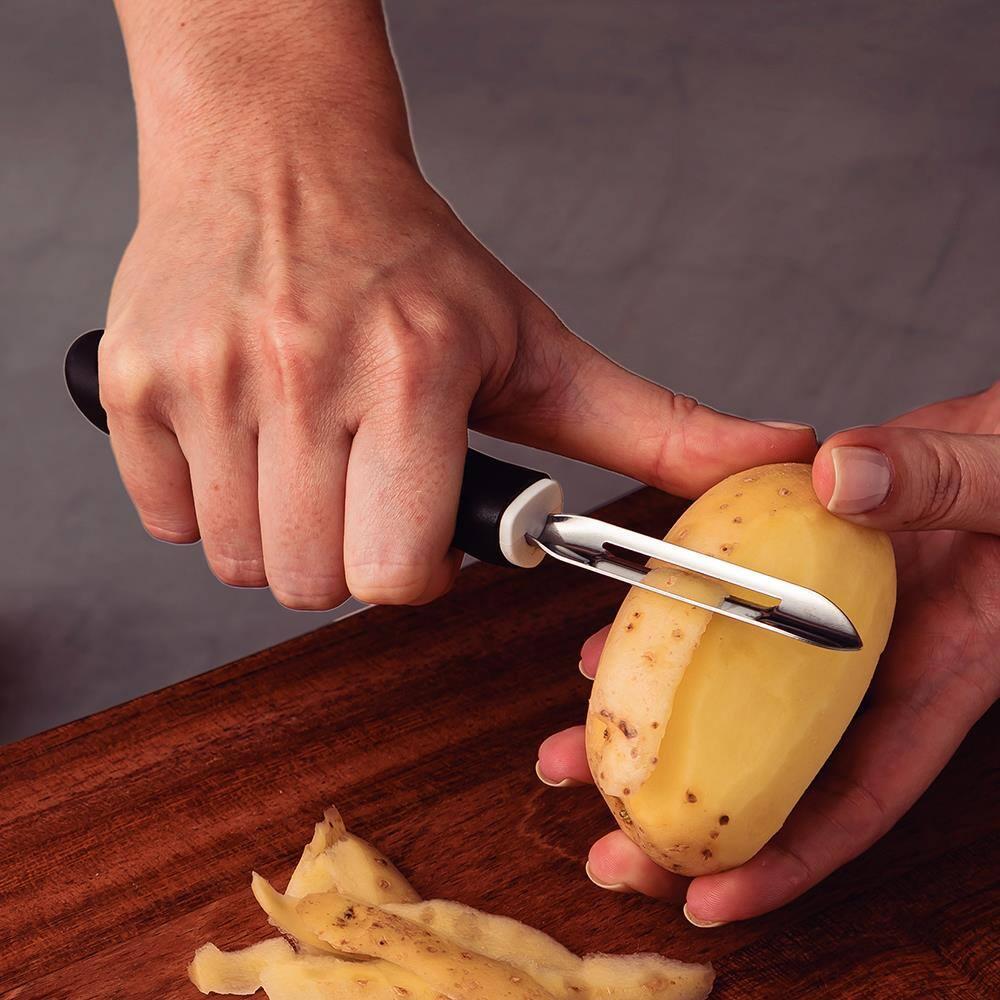 Jogo de Utensílios para Cozinha Tramontina Utilitá em Inox Preto – 10 Peças - 7