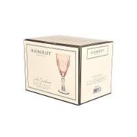 Conjunto de Taças para Água/Vinho Hauskraft Dominic em Vidro 275 ml Rosa - 6 Peças - 4