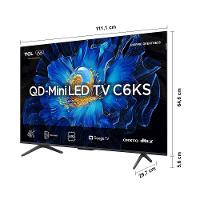 Smart TV TCL 50" 4K QD-Mini Led 50C6KS 60Hz com Sistema Operacional Google TV - 7