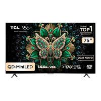 Smart TV 75" TCL 75C6K 4K QD-Mini Led 144Hz com Sistema Operacional Google TV - 11