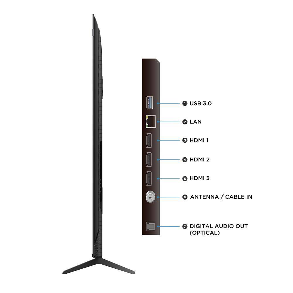 Smart TV 85” TCL 85P7K 4K QLED UHD 60Hz com Sistema Operacional Google TV - 5