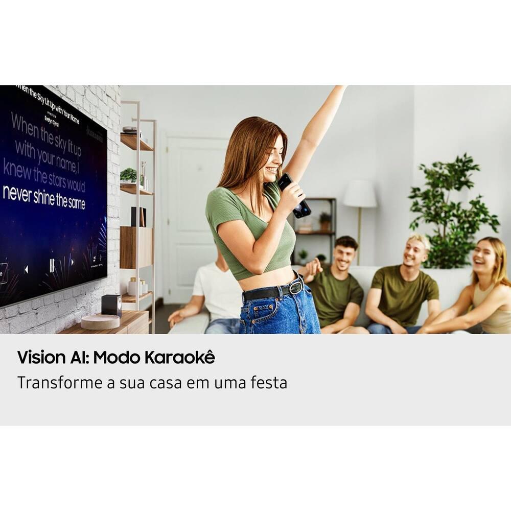 Smart TV Samsung 55” 4K QLED Ultra QN55Q7FAAGXZD Controle por Gestos Processador com AI Xbox Cloud Gaming - 16