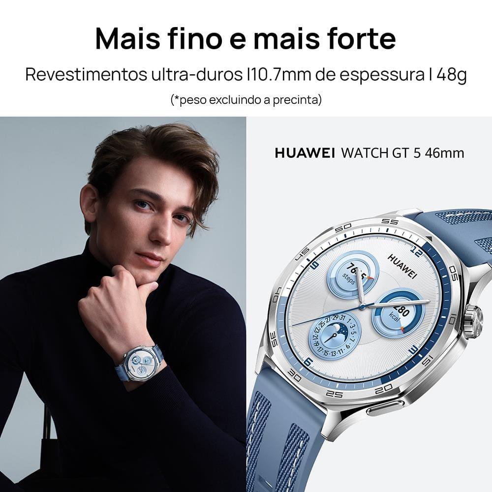 Smartwatch Huawei Watch GT 5 46mm – Azul - 6
