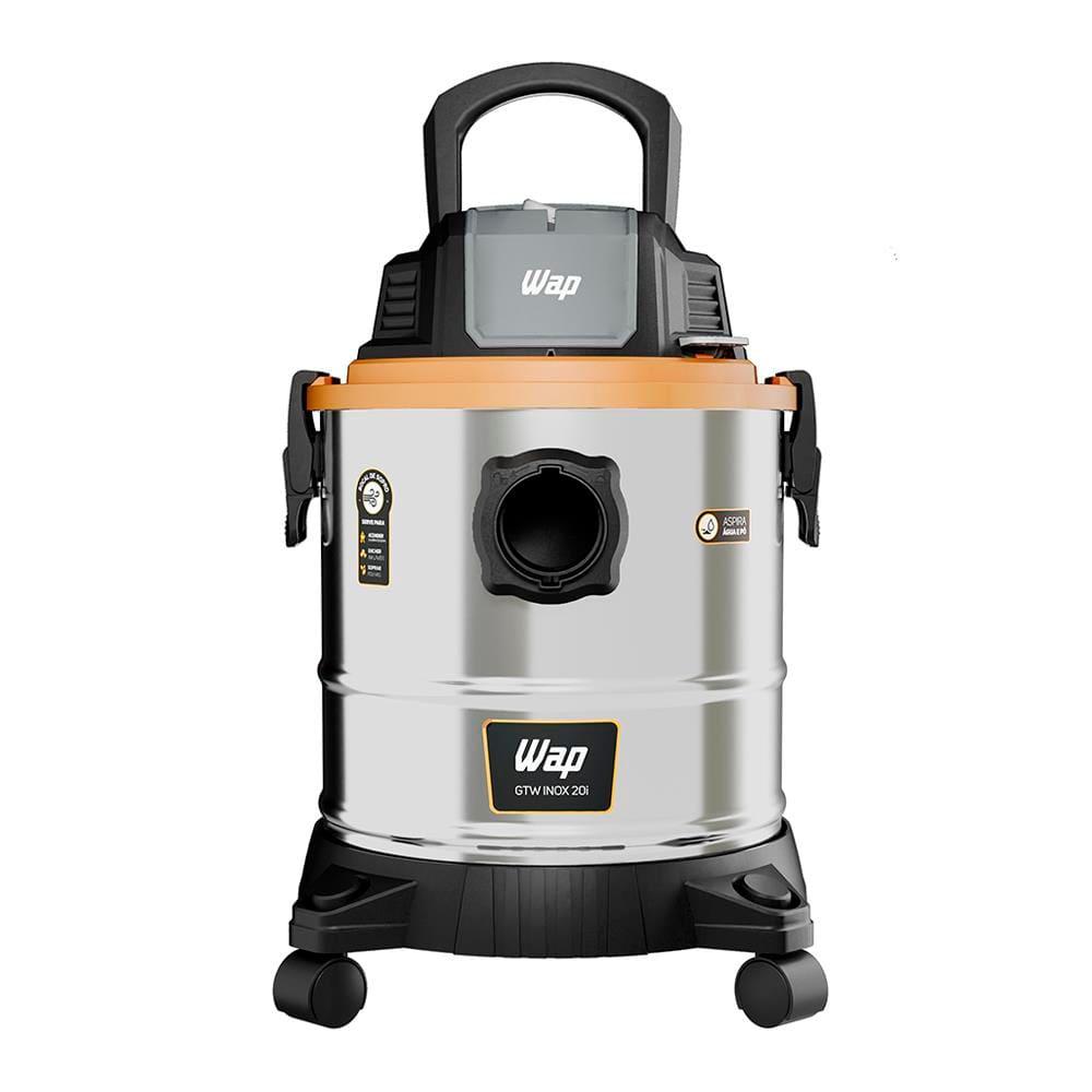 Aspirador de Pó e Água Wap GTW 1900W 20L com Tecnologia Easy Cleaning – Inox/Preto/Amarelo - 5