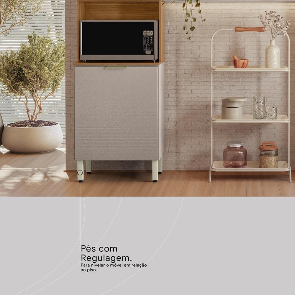 Cozinha Compacta Demóbile Aspen com 6 Portas e 2 Prateleiras - 250cm de largura - 9