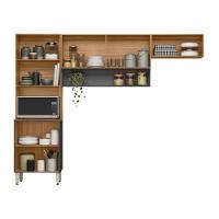 Cozinha Compacta Demóbile Aspen com 6 Portas e 2 Prateleiras - 250cm de largura - 3