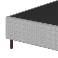 Base Cama Box Solteiro Umaflex Loreto A26 Cinza - 3