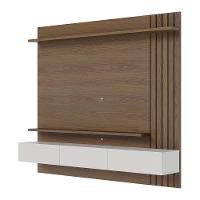 Painel de TV Colibri Juriti 180 Ripado Amêndoa Off White - 3