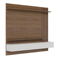 Painel de TV Colibri Juriti 180 Ripado Amêndoa Off White