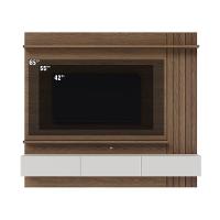 Painel de TV Colibri Juriti 180 Ripado Amêndoa Off White - 6