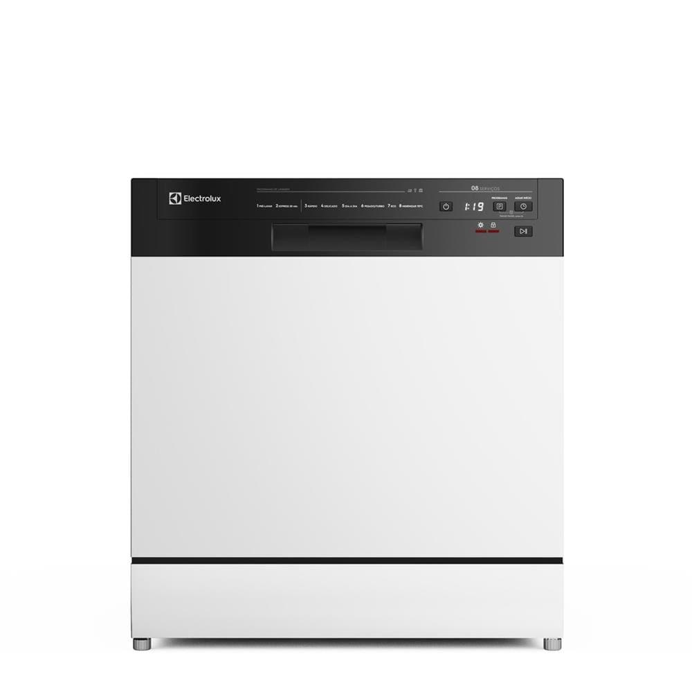 Lava-Louças Electrolux LB08E 8 Serviços Lava e Seca Branca - 1