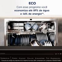 Lava-Louças Electrolux LB08E 8 Serviços Lava e Seca Branca - 5