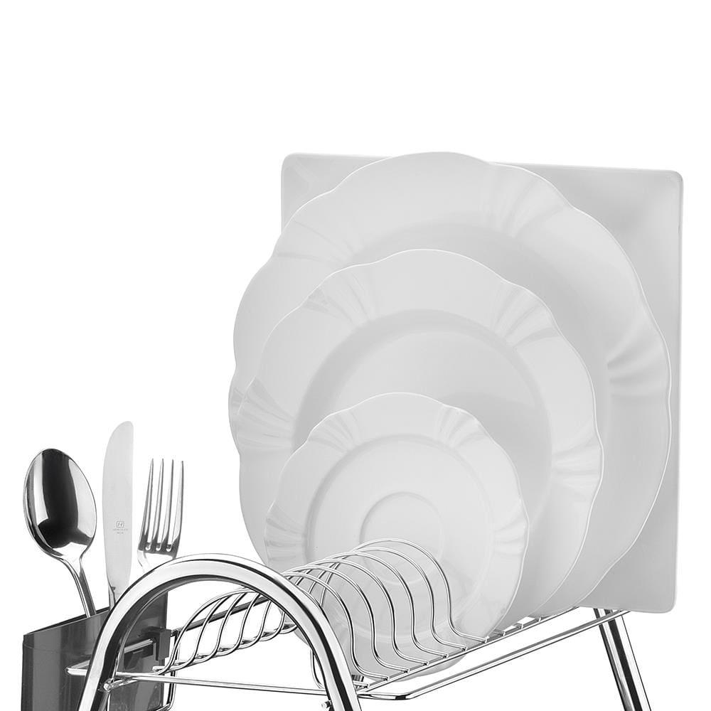 Escorredor de Louças 2 Andares Utimil com Tubo em Aço Cromado - 4