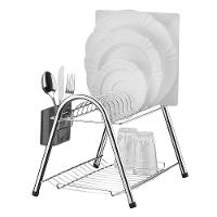 Escorredor de Louças 2 Andares Utimil com Tubo em Aço Cromado - 2